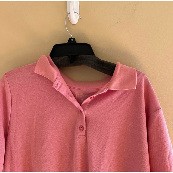 ▫️HASTING & SMITH: Women’s 2XL, pink short sleeve polo w/buttons, NWOT▫️ - Picture 6 of 8